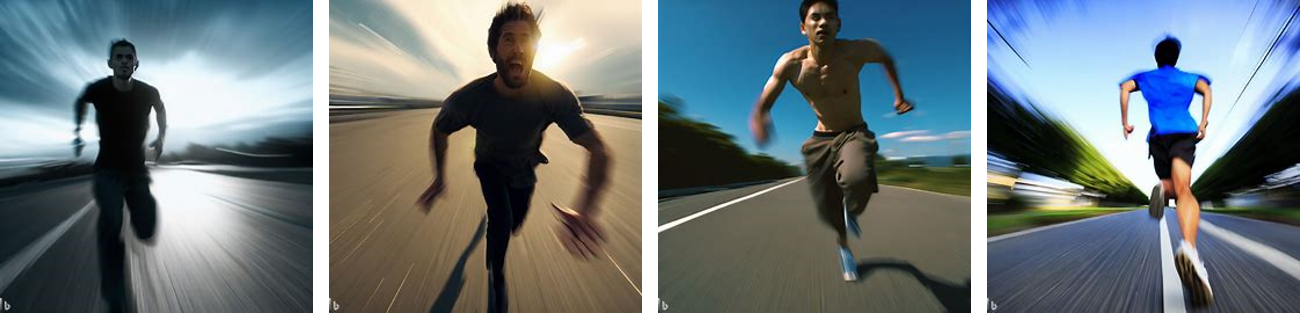 running man, {high speed}, FOV
